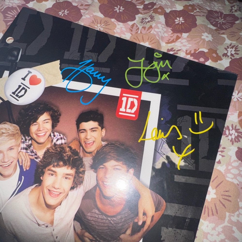One Direction RARE 2013 Autographed portfolio - Picture 2 of 12